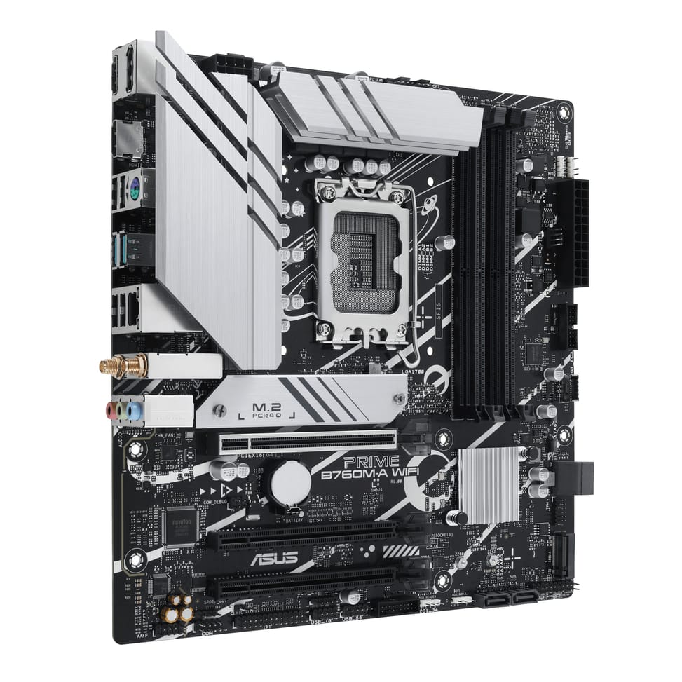 ASUS PRIME B760M-A WIFI Intel B760 LGA 1700 micro ATX (90MB1EL0-M0EAY0) — image 2