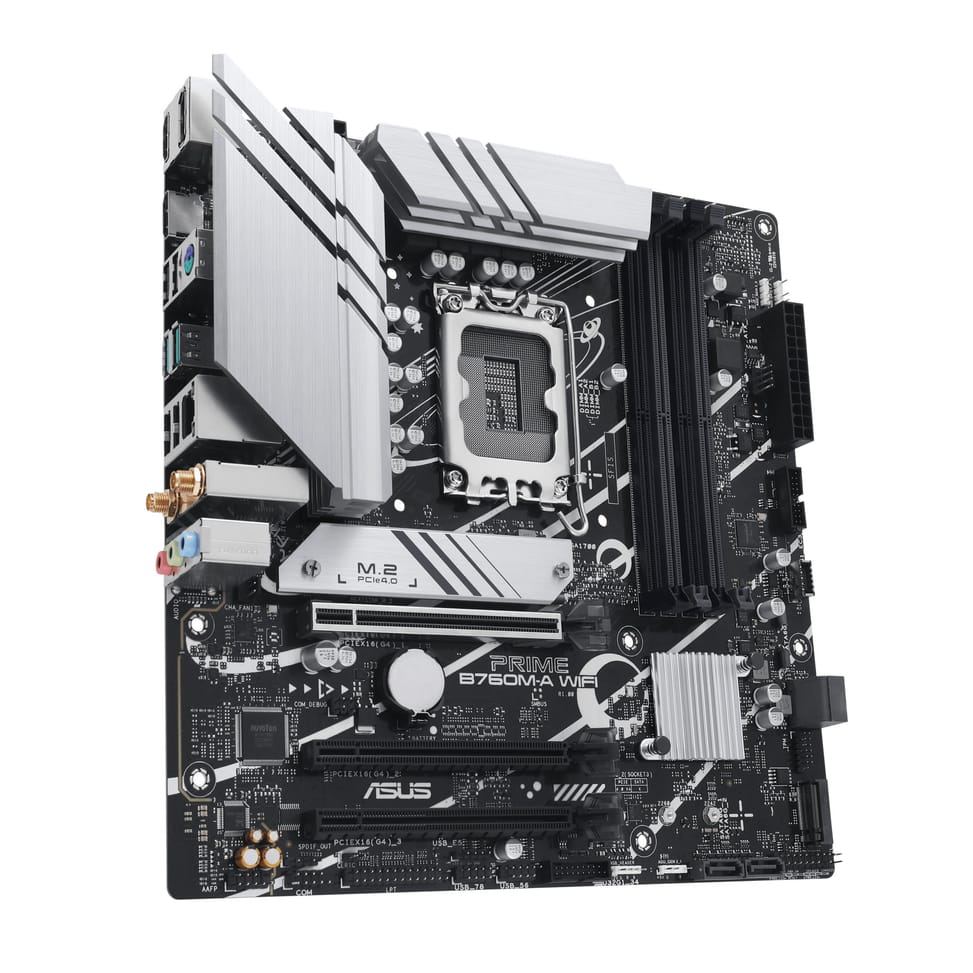 ASUS PRIME B760M-A WIFI Intel B760 LGA 1700 micro ATX (90MB1EL0-M0EAY0) — image 3