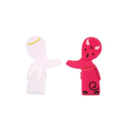 Clé USB DANE-ELEC Wesharebytes 2 x 4Go Angel & Devil
