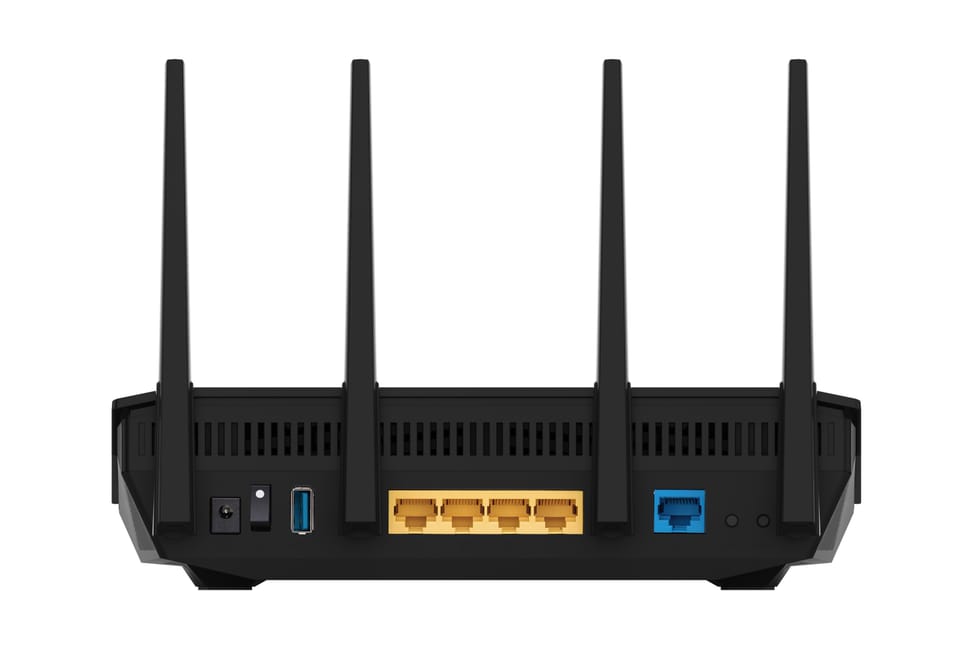 ASUS RT-AX5400 routeur sans fil Gigabit Ethernet Bi-bande (2,4 GHz / 5 GHz) Noir (90IG0860-MO9B00) — image 2
