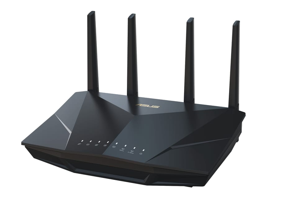 ASUS RT-AX5400 routeur sans fil Gigabit Ethernet Bi-bande (2,4 GHz / 5 GHz) Noir (90IG0860-MO9B00) — image 4