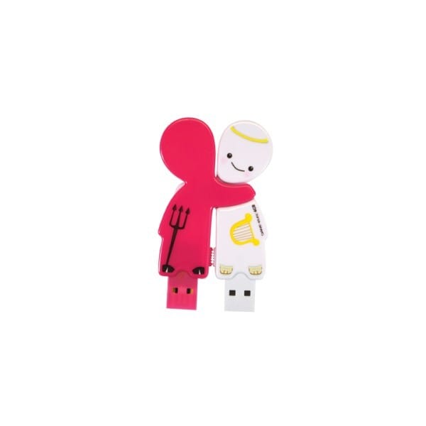 Clé USB DANE-ELEC Wesharebytes 2 x 4Go Angel & Devil — image 3