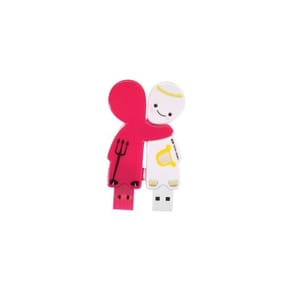 Clé USB DANE-ELEC Wesharebytes 2 x 4Go Angel & Devil — image 3