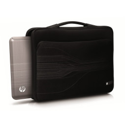 Sacoche pour portable HP 35.6 cm (14 pouces) Black Stream (WU676AA)