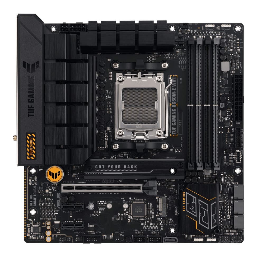 ASUS TUF GAMING B650M-E WIFI AMD B650 Emplacement AM5 micro ATX (90MB1FV0-M0EAY0) — image 1
