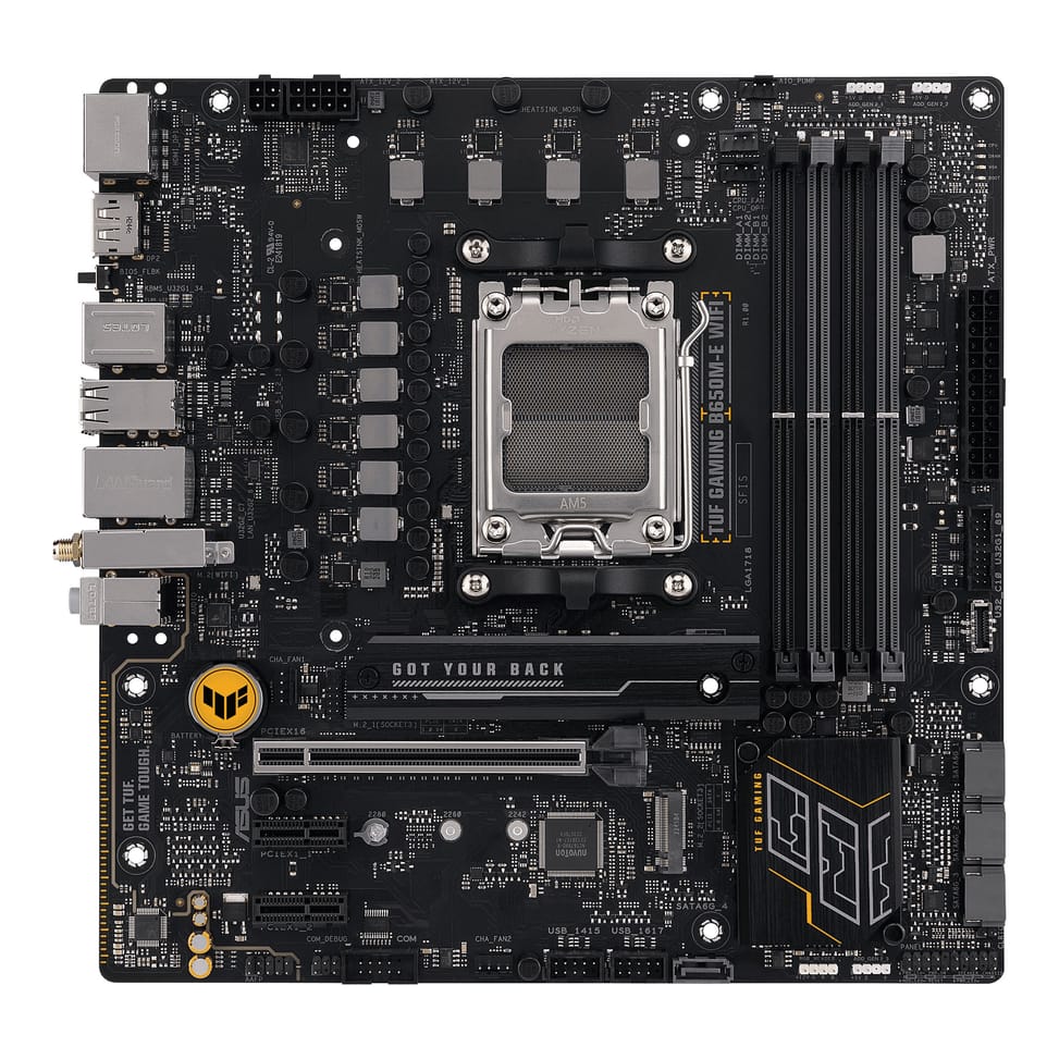 ASUS TUF GAMING B650M-E WIFI AMD B650 Emplacement AM5 micro ATX (90MB1FV0-M0EAY0) — image 3