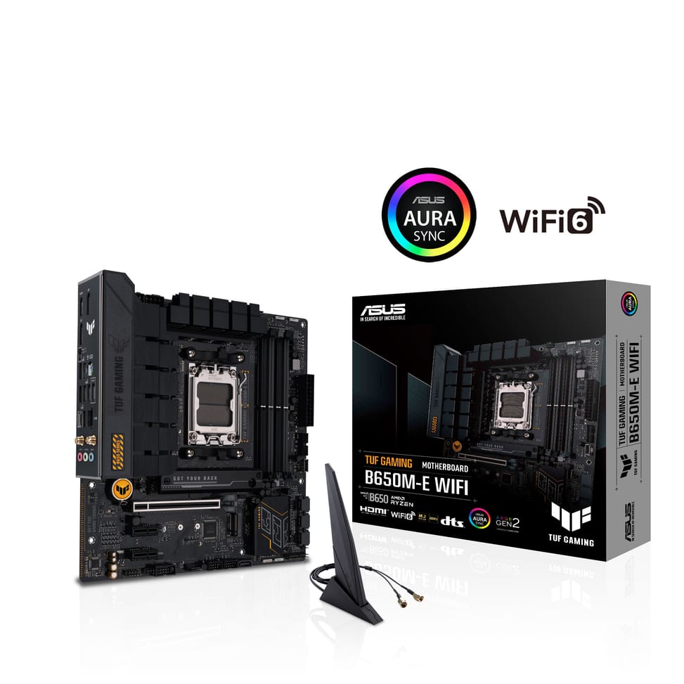 ASUS TUF GAMING B650M-E WIFI AMD B650 Emplacement AM5 micro ATX (90MB1FV0-M0EAY0) — image 4