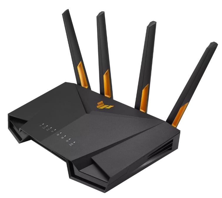 ASUS TUF-AX4200 routeur sans fil Gigabit Ethernet Bi-bande (2,4 GHz / 5 GHz) Noir (90IG07Q0-MO3100) — image 1