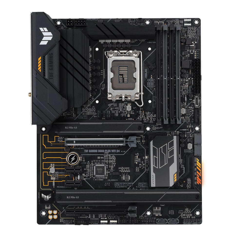 ASUS TUF GAMING B660-PLUS WIFI D4 Intel B660 LGA 1700 ATX (90MB1920-M0EAY0) — image 1