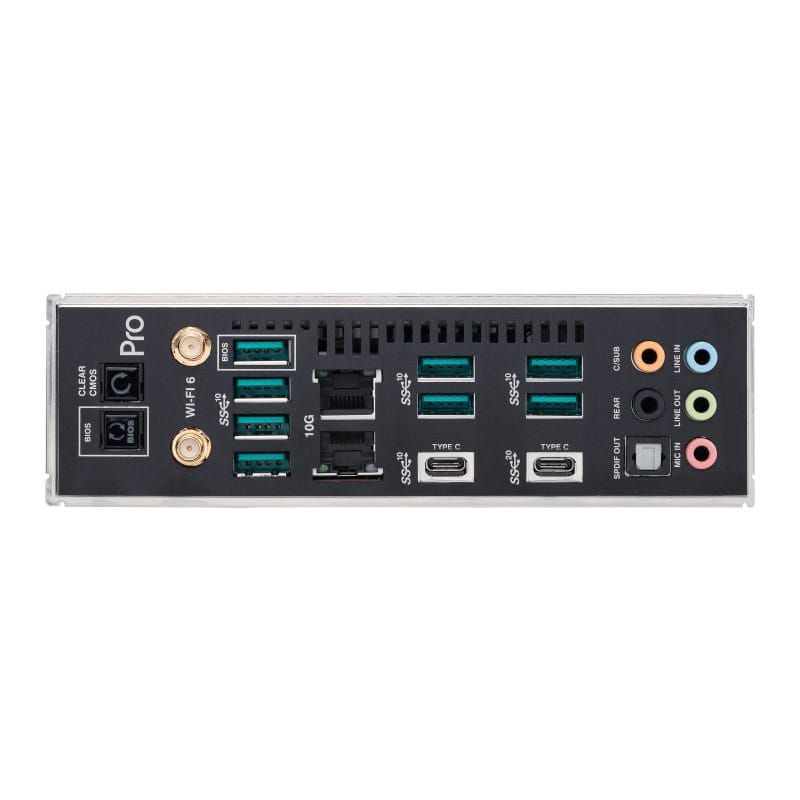 ASUS WRX80E-SAGE SE WIFI AMD WRX80 Socket SP3 ATX étendu (90MB1590-M0EAY0) — image 6