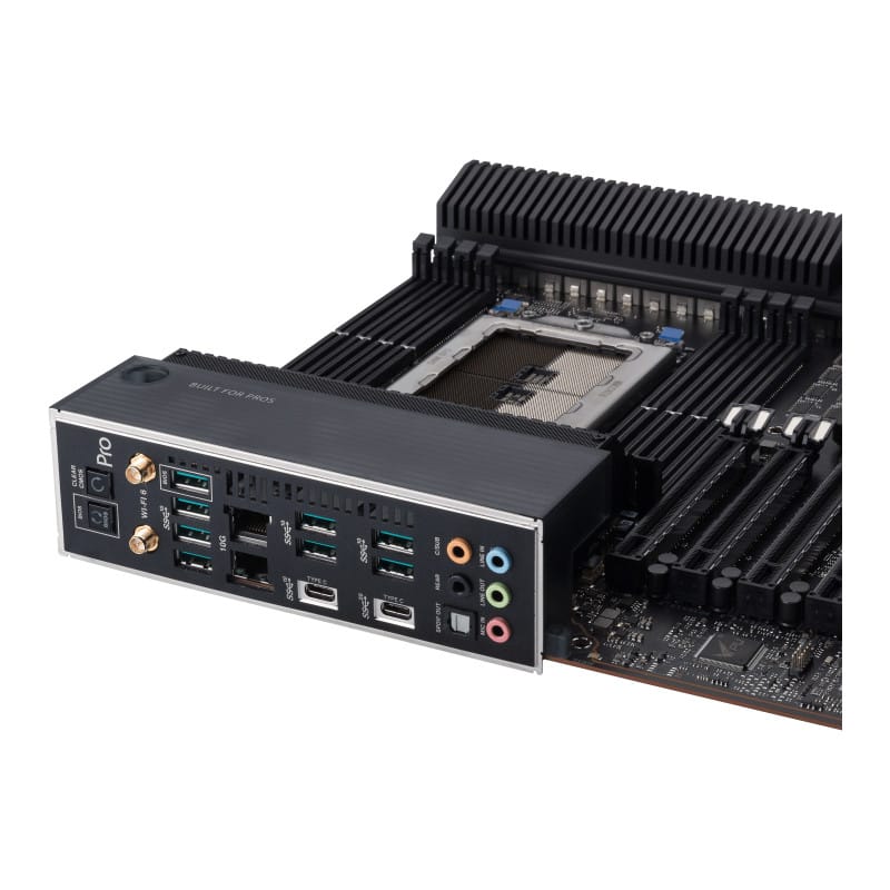 ASUS WRX80E-SAGE SE WIFI AMD WRX80 Socket SP3 ATX étendu (90MB1590-M0EAY0) — image 7