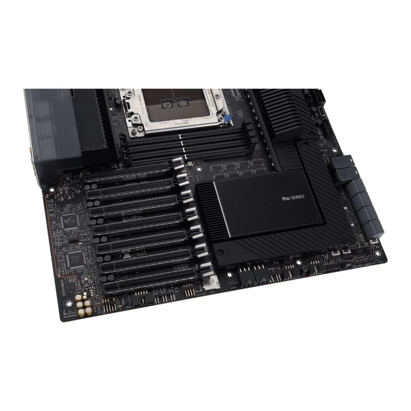 ASUS WRX80E-SAGE SE WIFI AMD WRX80 Socket SP3 ATX étendu (90MB1590-M0EAY0) — image 10