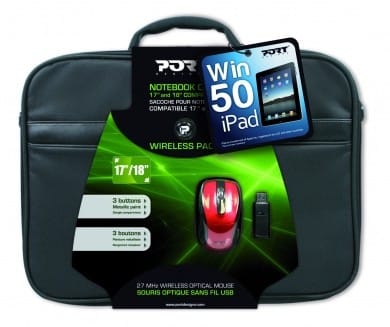 Sacoche pour ordinateur portable AVORIAZ Clamshell 15-16'' + Menka Wireless Mouse — image 3