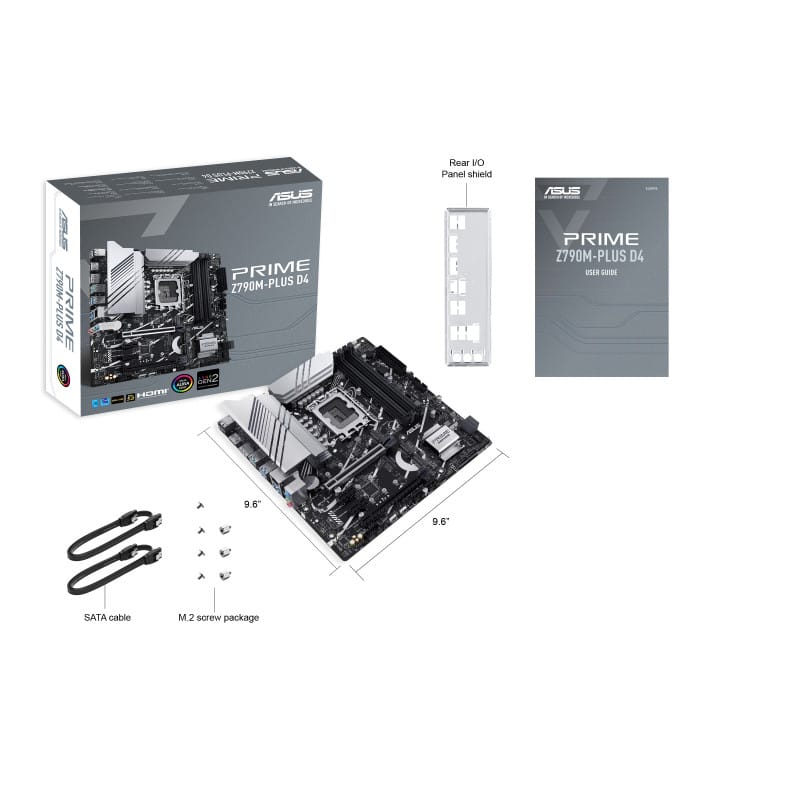 ASUS PRIME Z790M-PLUS D4 Intel Z790 LGA 1700 micro ATX (90MB1D20-M0EAY0) — image 8
