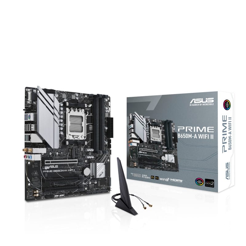 ASUS PRIME B650M-A WIFI II AMD B650 Emplacement AM5 micro ATX (90MB1EG0-M0EAY0) — image 6