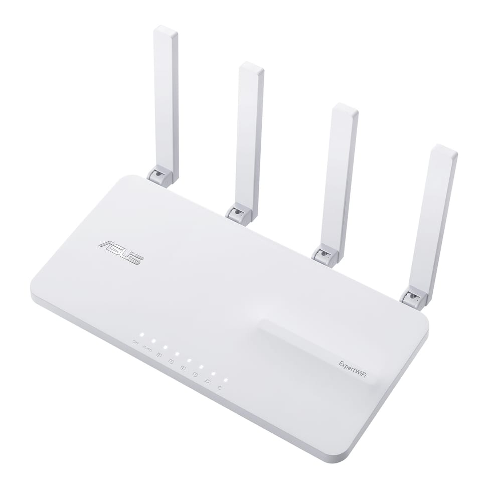 ASUS EBR63 – Expert WiFi routeur sans fil Gigabit Ethernet Bi-bande (2,4 GHz / 5 GHz) Blanc (90IG0870-MO3C00) — image 2