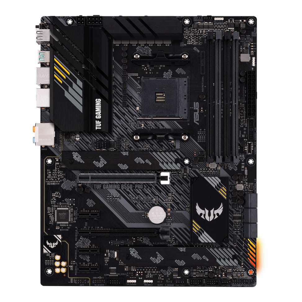 ASUS TUF GAMING B550-PRO AMD B550 Emplacement AM4 ATX (90MB17R0-M0EAY0) — image 1
