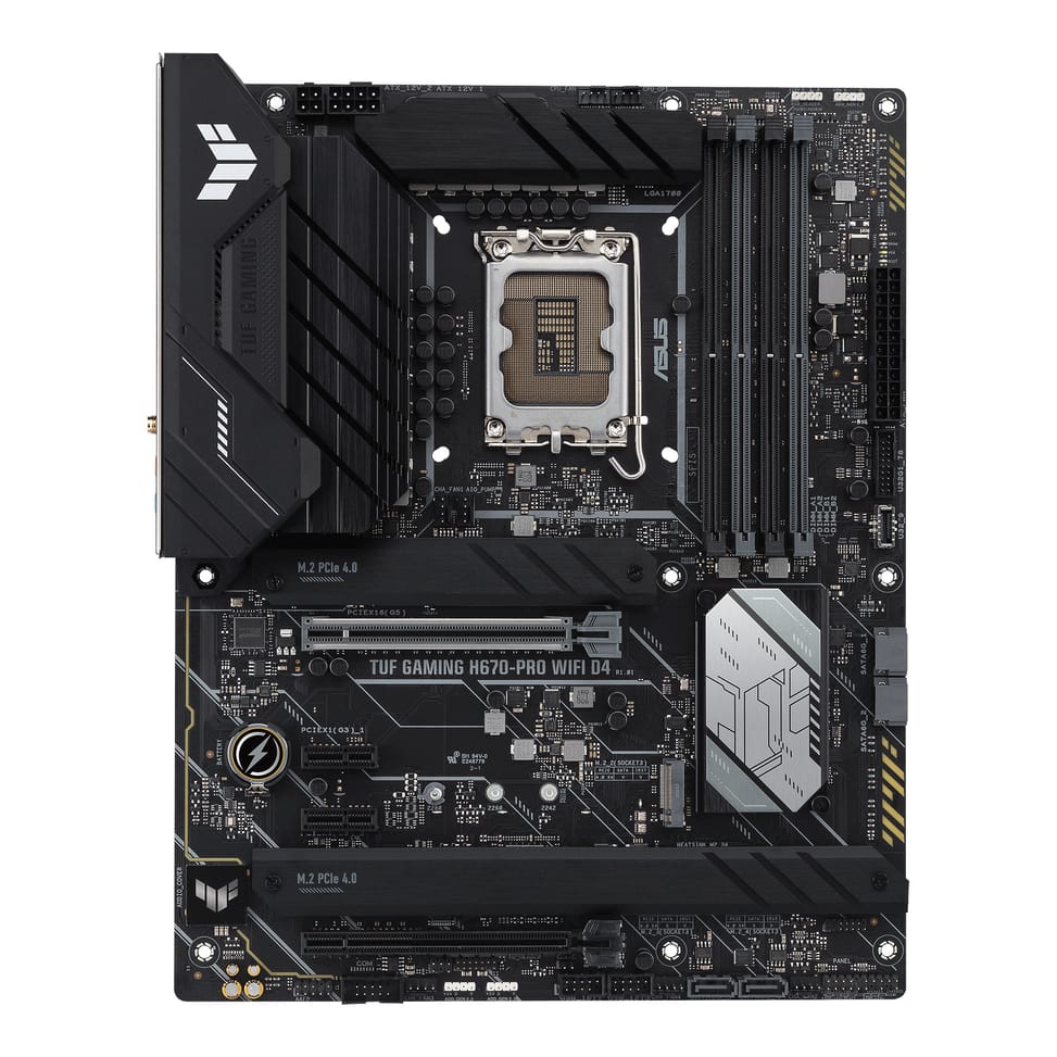 ASUS TUF GAMING H670-PRO WIFI D4 Intel H670 LGA 1700 ATX (90MB1900-M0EAY0) — image 2