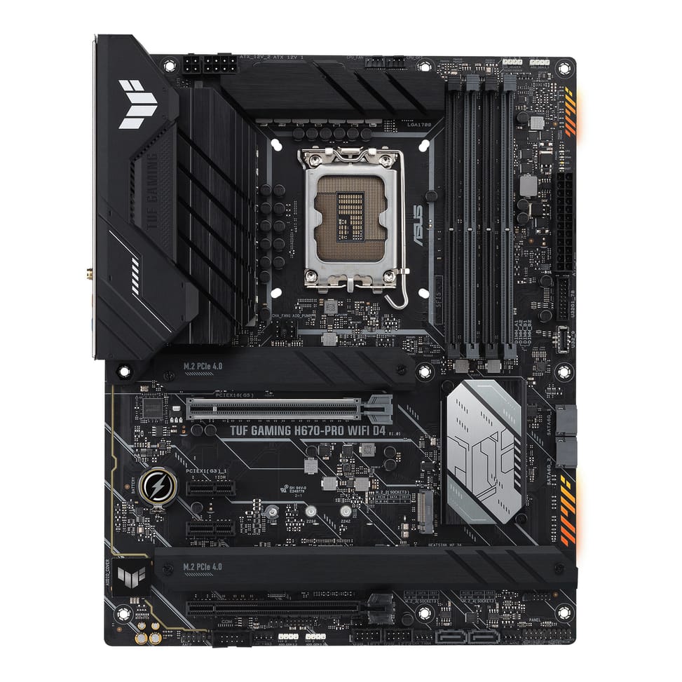 ASUS TUF GAMING H670-PRO WIFI D4 Intel H670 LGA 1700 ATX (90MB1900-M0EAY0) — image 3