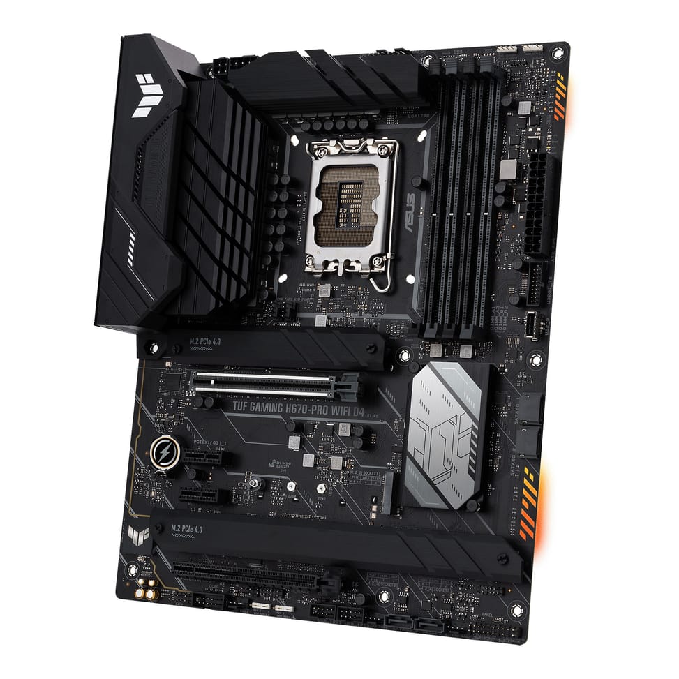 ASUS TUF GAMING H670-PRO WIFI D4 Intel H670 LGA 1700 ATX (90MB1900-M0EAY0) — image 4