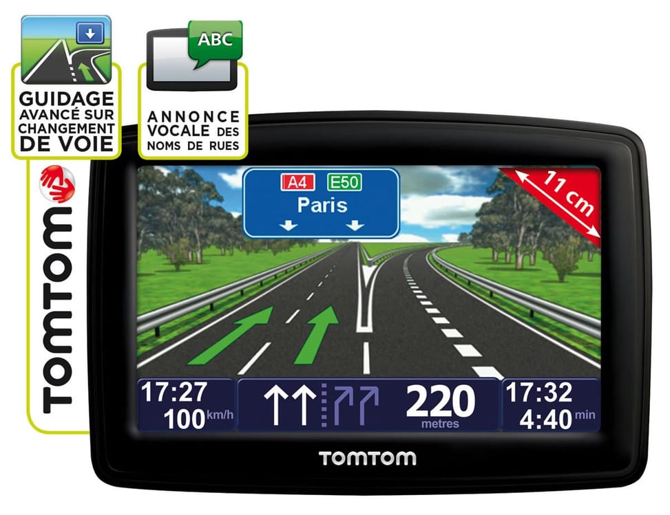 GPS TomTom XL Maroc et Europe Classic series - 4,3" tactile + Housse de transport en cuir OFFERTE — image 2