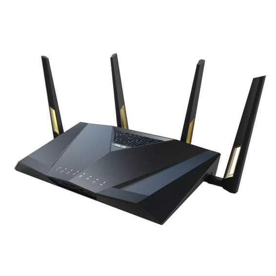 ASUS RT-AX88U Pro routeur sans fil Gigabit Ethernet Bi-bande (2,4 GHz / 5 GHz) Noir (90IG0820-MO3A00)