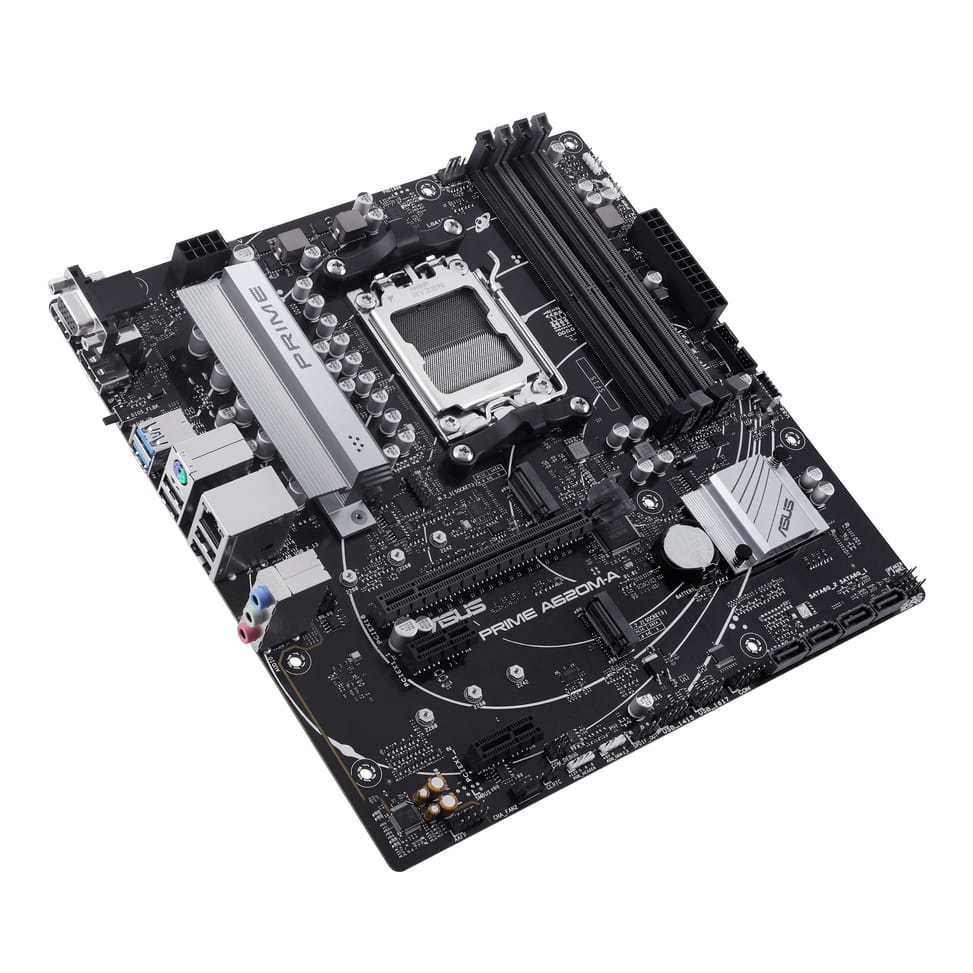 ASUS PRIME A620M-A-CSM AMD A620 Emplacement AM5 micro ATX (90MB1F10-M0EAYC) — image 4