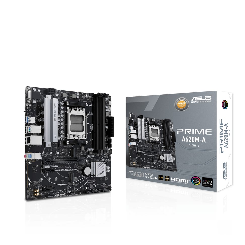 ASUS PRIME A620M-A-CSM AMD A620 Emplacement AM5 micro ATX (90MB1F10-M0EAYC) — image 6