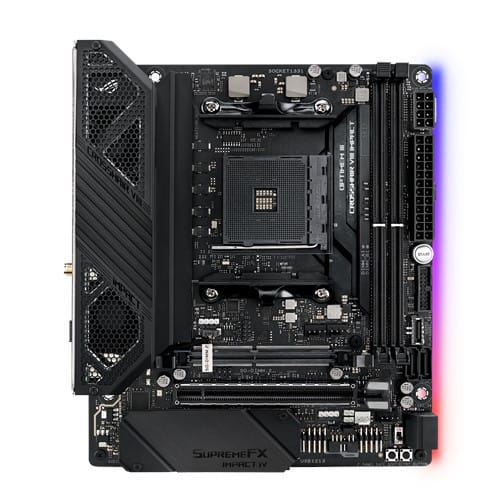 ASUS ROG Crosshair VIII Impact AMD X570 Emplacement AM4 Mini DTX (90MB11Q0-M0EAY0)