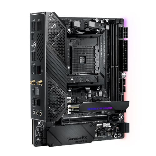 ASUS ROG Crosshair VIII Impact AMD X570 Emplacement AM4 Mini DTX (90MB11Q0-M0EAY0) — image 3