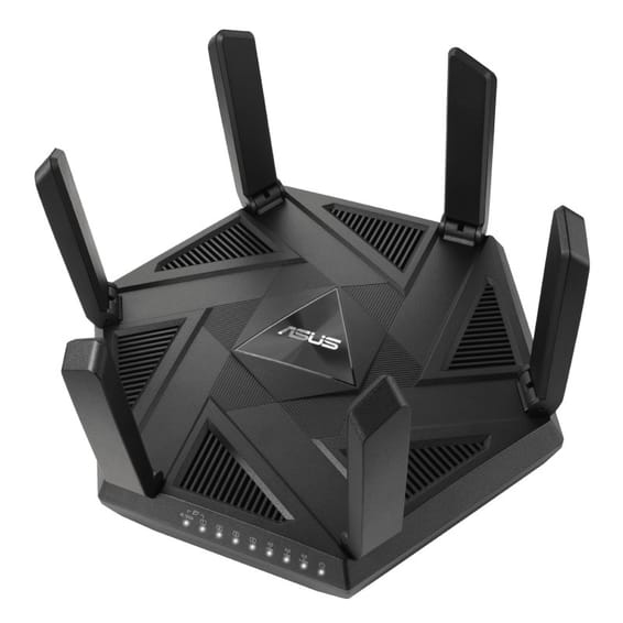 ASUS RT-AXE7800 routeur sans fil Tri-bande (2,4 GHz / 5 GHz / 6 GHz) Noir (90IG07B0-MU9B00)