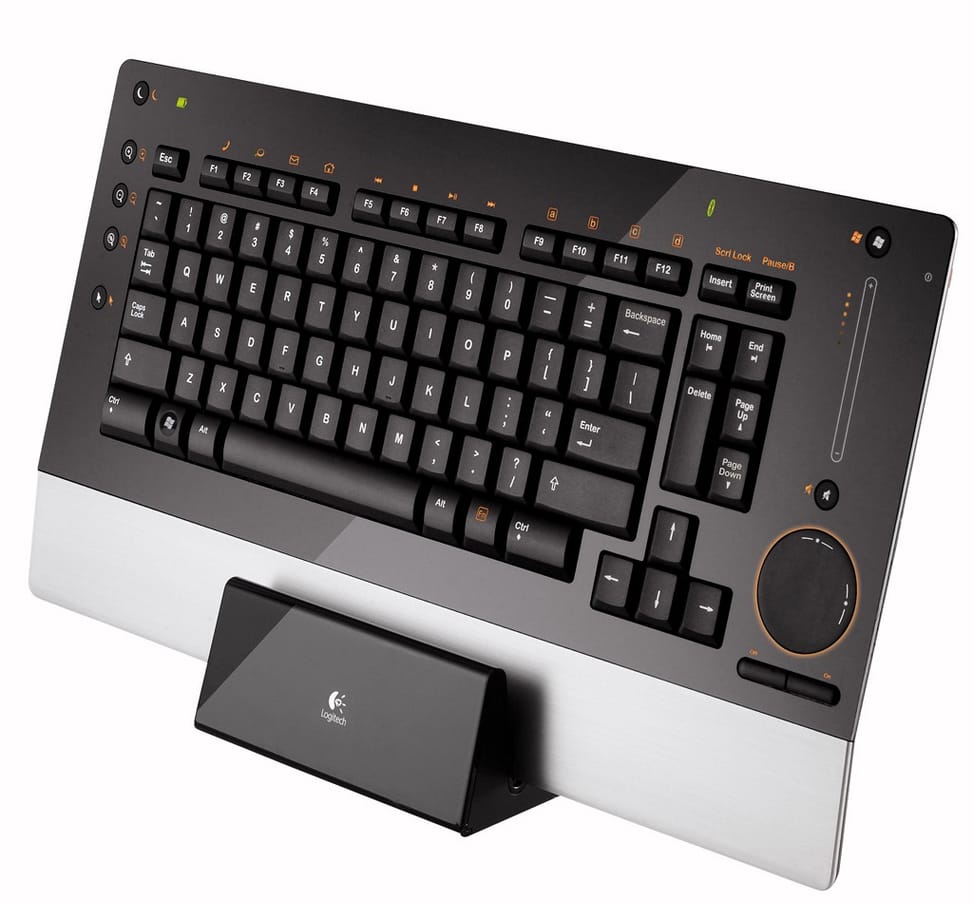 Clavier sans fil Bluetooth Logitech diNovo Edge - AZERTY — image 1