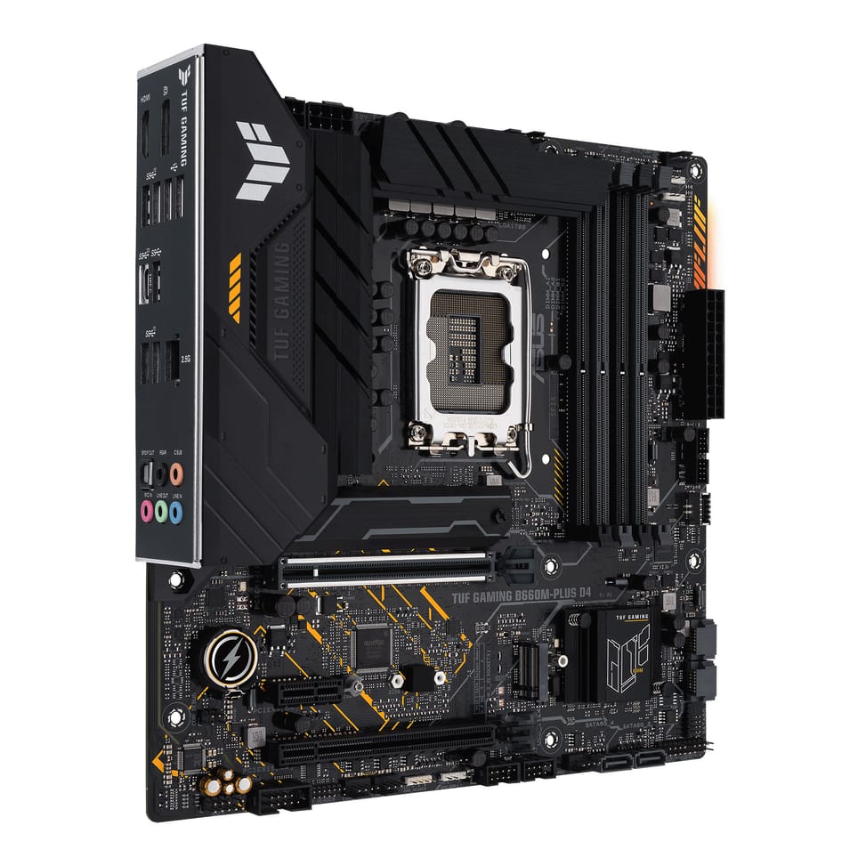 ASUS TUF GAMING B660M- PLUS D4 Intel B660 LGA 1700 micro ATX (90MB1940-M0EAY0) — image 2
