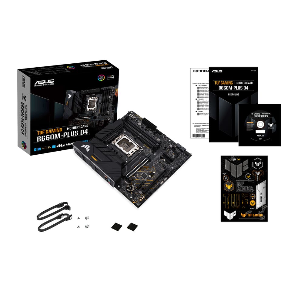 ASUS TUF GAMING B660M- PLUS D4 Intel B660 LGA 1700 micro ATX (90MB1940-M0EAY0) — image 6