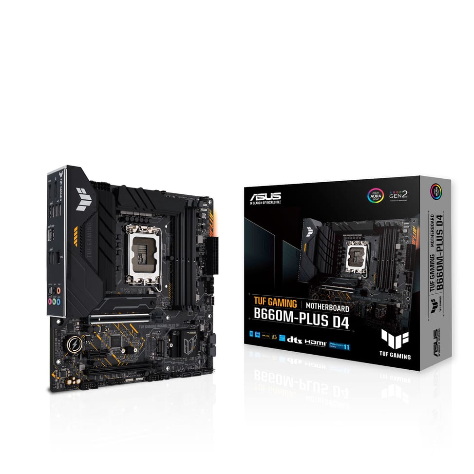 ASUS TUF GAMING B660M- PLUS D4 Intel B660 LGA 1700 micro ATX (90MB1940-M0EAY0) — image 7