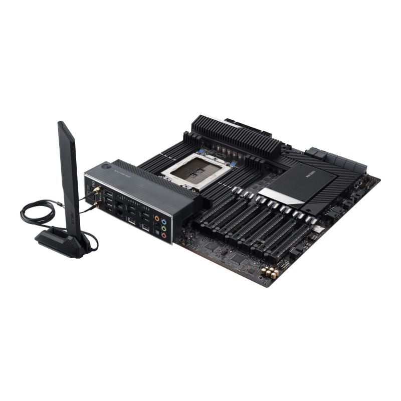 ASUS Pro WS WRX80E-SAGE SE WIFI II AMD WRX80 Emplacement sWRX8 ATX étendu (90MB1E60-M0EAY0) — image 6