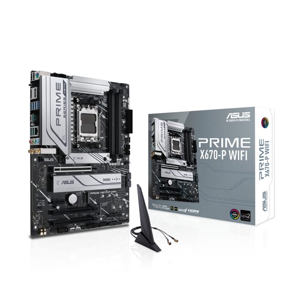 ASUS PRIME X670-P WIFI AMD X670 Emplacement AM5 ATX (90MB1BV0-M0EAY0)