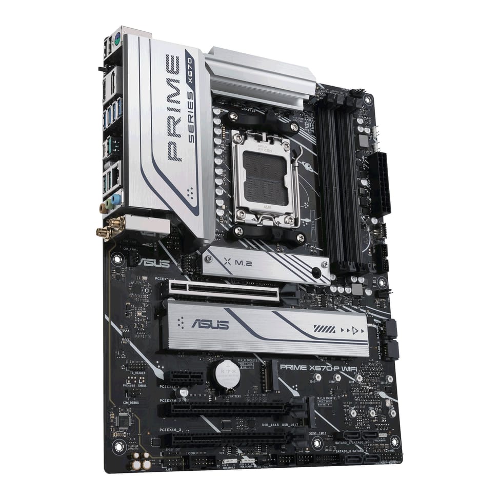 ASUS PRIME X670-P WIFI AMD X670 Emplacement AM5 ATX (90MB1BV0-M0EAY0) — image 4