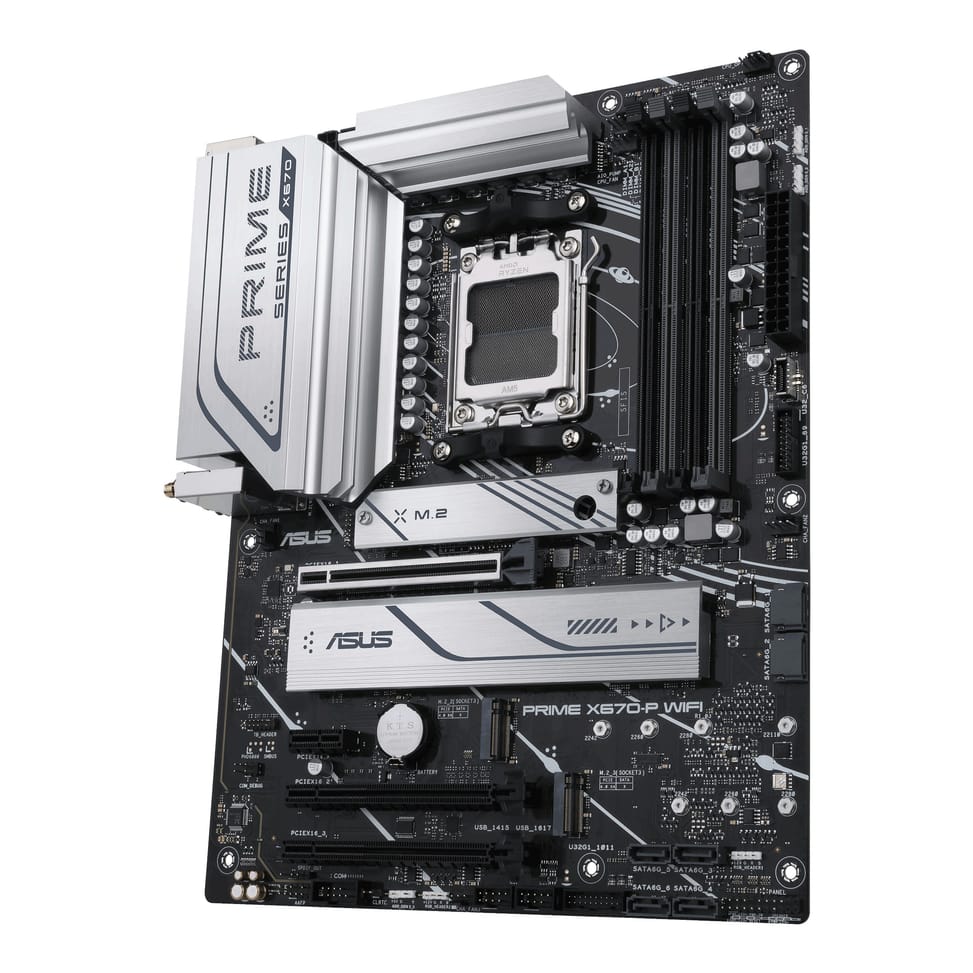 ASUS PRIME X670-P WIFI AMD X670 Emplacement AM5 ATX (90MB1BV0-M0EAY0) — image 5