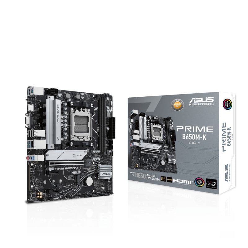 ASUS PRIME B650M-K AMD B650 Emplacement AM5 micro ATX (90MB1F60-M0EAY0) — image 6