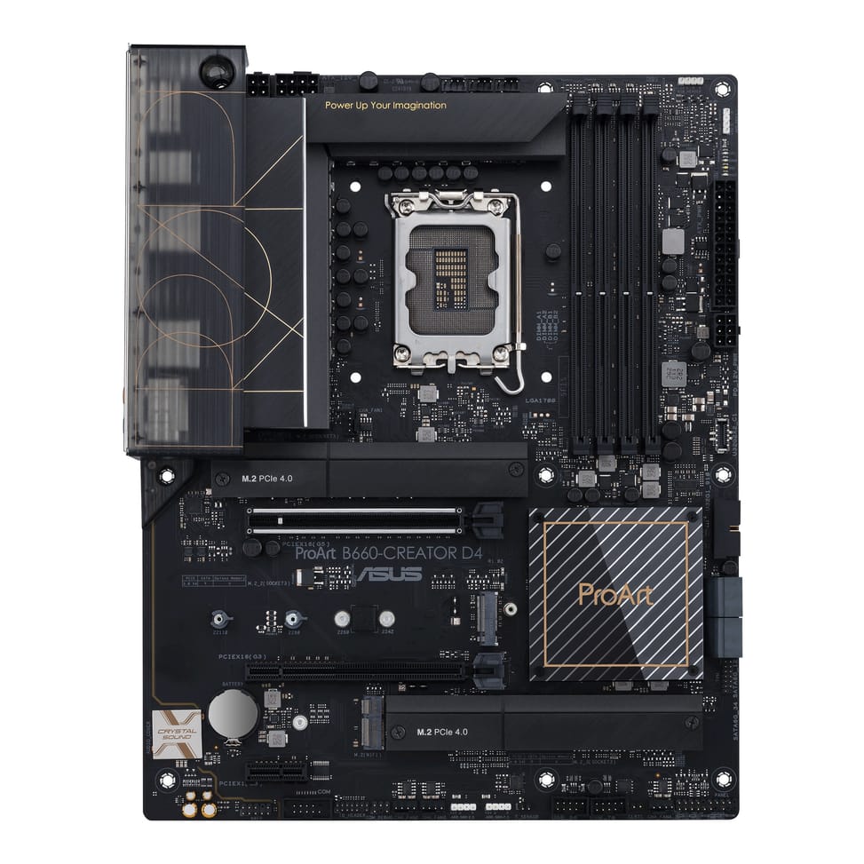 ASUS PROART B660-CREATOR D4 Intel B660 LGA 1700 ATX (90MB19F0-M0EAY0) — image 1