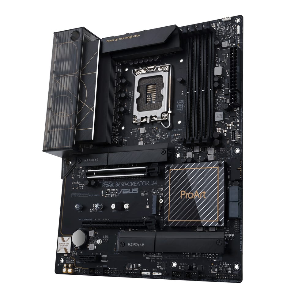 ASUS PROART B660-CREATOR D4 Intel B660 LGA 1700 ATX (90MB19F0-M0EAY0) — image 2