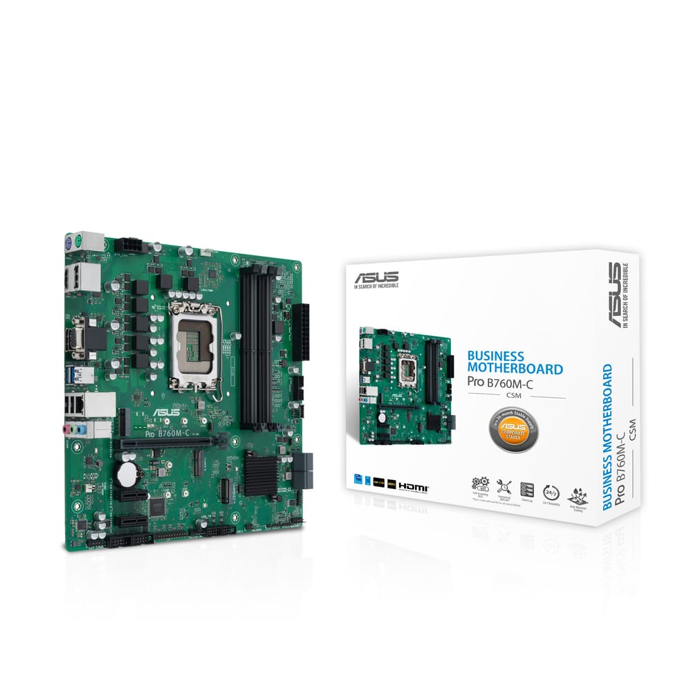ASUS PRO B760M-C-CSM Intel B760 LGA 1700 micro ATX (90MB1DX0-M0EAYC) — image 5