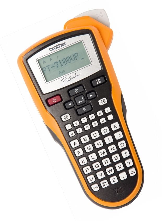 Etiqueteuse pour électriciens et installateurs de câbles Brother PT-7100VP — image 2
