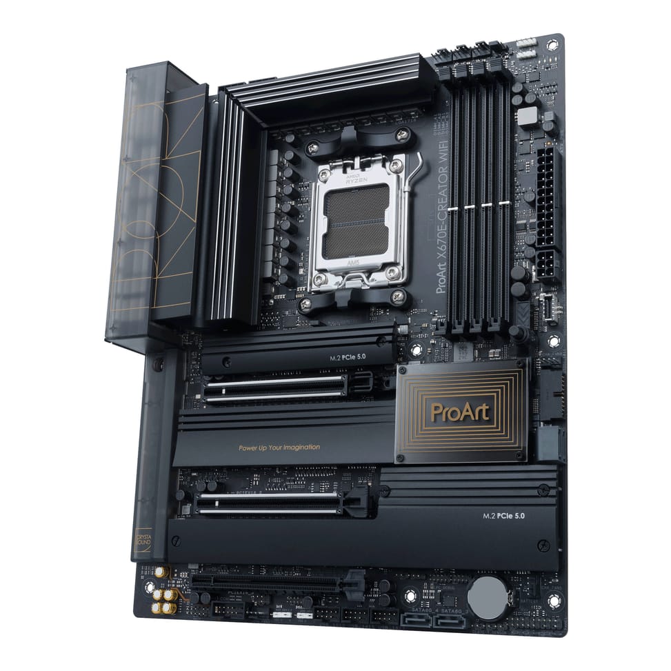 ASUS ProArt X670E-CREATOR WIFI AMD X670 Emplacement AM5 ATX (90MB1B90-M0EAY0) — image 2