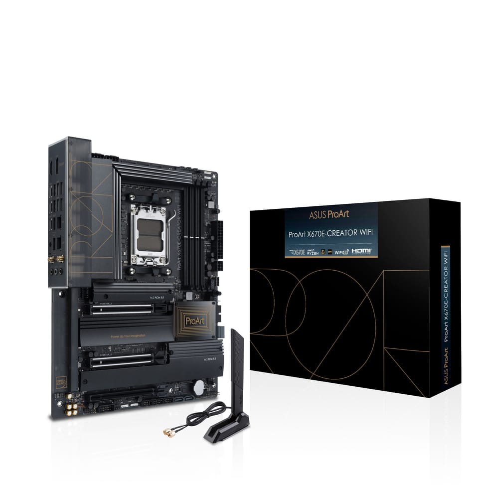 ASUS ProArt X670E-CREATOR WIFI AMD X670 Emplacement AM5 ATX (90MB1B90-M0EAY0) — image 9