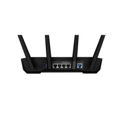 ASUS TUF Gaming AX3000 V2 routeur sans fil Gigabit Ethernet Bi-bande (2,4 GHz / 5 GHz) Noir, Orange (90IG0790-MO3B00)