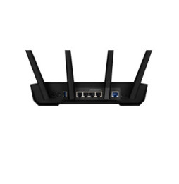 ASUS TUF Gaming AX3000 V2 routeur sans fil Gigabit Ethernet Bi-bande (2,4 GHz / 5 GHz) Noir, Orange (90IG0790-MO3B00)