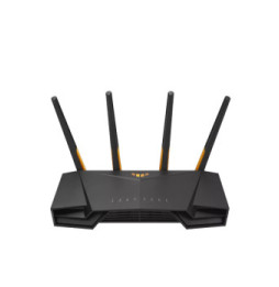 ASUS TUF Gaming AX3000 V2 routeur sans fil Gigabit Ethernet Bi-bande (2,4 GHz / 5 GHz) Noir, Orange (90IG0790-MO3B00)