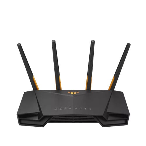ASUS TUF Gaming AX3000 V2 routeur sans fil Gigabit Ethernet Bi-bande (2,4 GHz / 5 GHz) Noir, Orange (90IG0790-MO3B00) — image 4